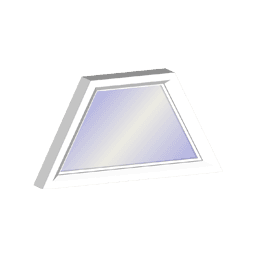 Truncated Triangle Computer illustration of a truncated triangle sash set window