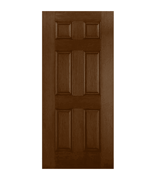 solid fiberglass entry door