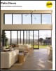 the thumbnail cover of a brochure with big patio doors.