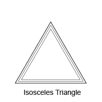 Isosceles Triangle window custom windows