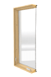 lifestyle series casement window cross section