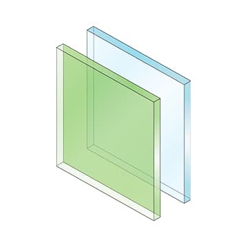 Green-Tinted Glass Green-Tinted Glass