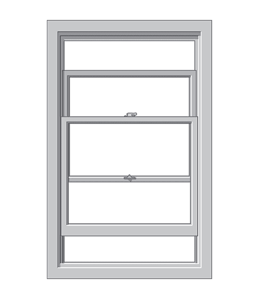 a large graphic of a double-hung window