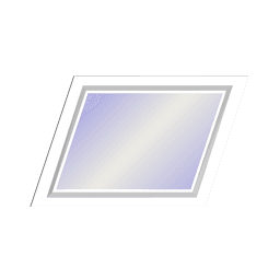 Parallelogram Computer illustration of a parallelogram sash set window