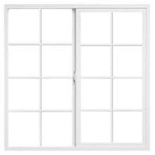 Traditional Encompass by Pella Sliding Window with traditional grilles