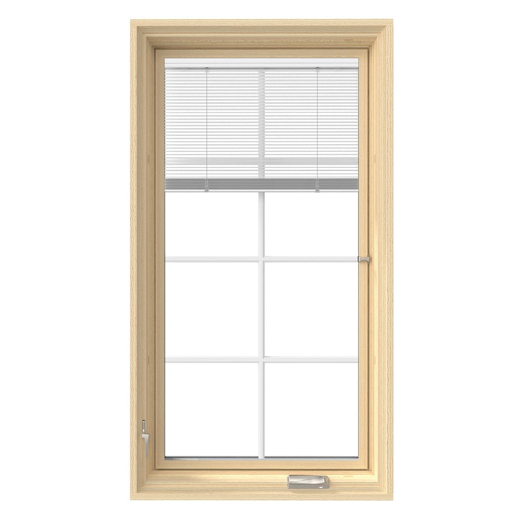 Lifestyle Series Casement Window COB with Blinds and Grilles