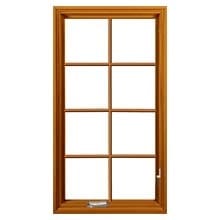 Traditional lifestyle casement window with traditional grilles