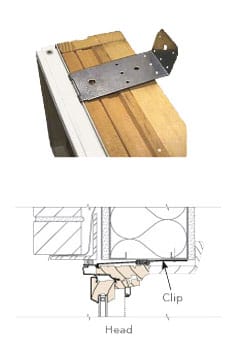 clip installation illustration