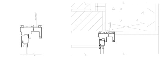 Block Frame with Screw Attachment