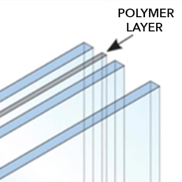 impact resistant glass rendering