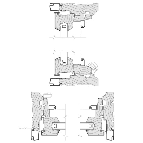 reserve traditional casement cross section